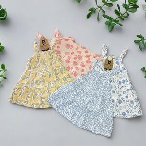 4 pack of Rabbit + Bear Dresses